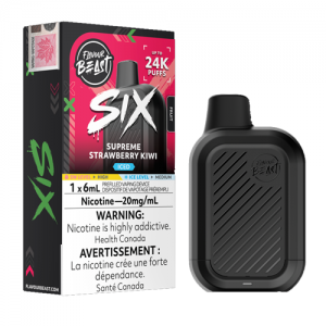Beast SIX Supreme Strawberry Kiwi Iced 20mg